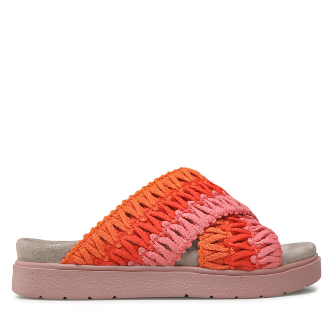 Inuikii Чехли Inuikii Knitted Crossed 70104-087 Orange