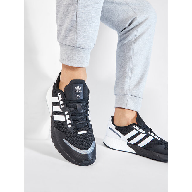 Skor adidas Zx 1K Boot FX6515 Cblack/Ftwwht/Blcsil | www.eskor.se