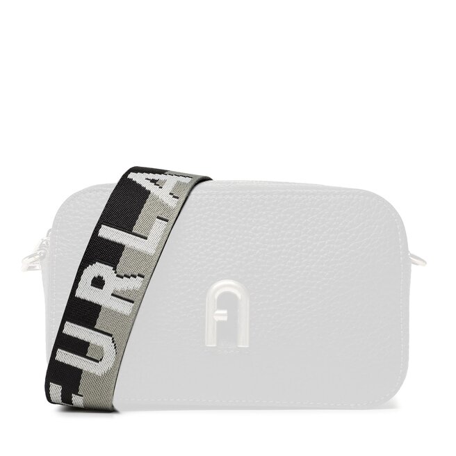 Furla Сменяема дръжка за чанта Furla Fiona WK00059-BX1595-2006S-1-007-20-CN-K Nero Marmo