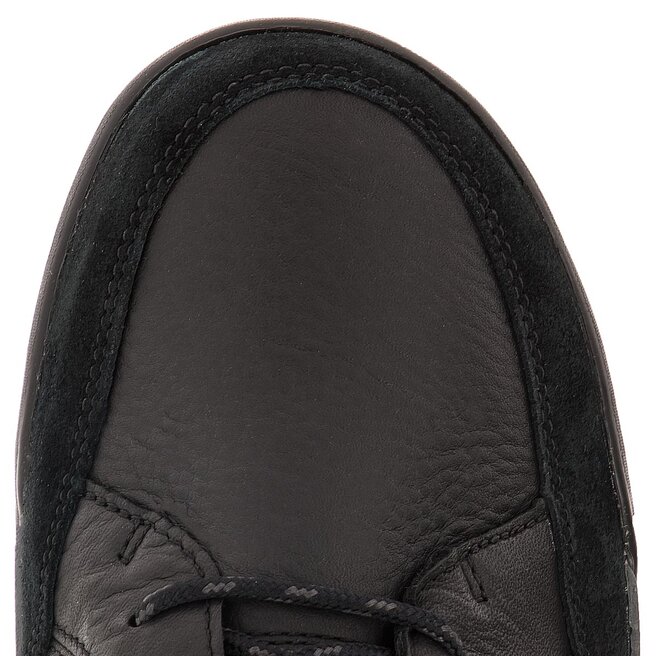 Clarks Półbuty Clarks Ashcombe Bay Gtx GORE-TEX 261354007 Black Leather