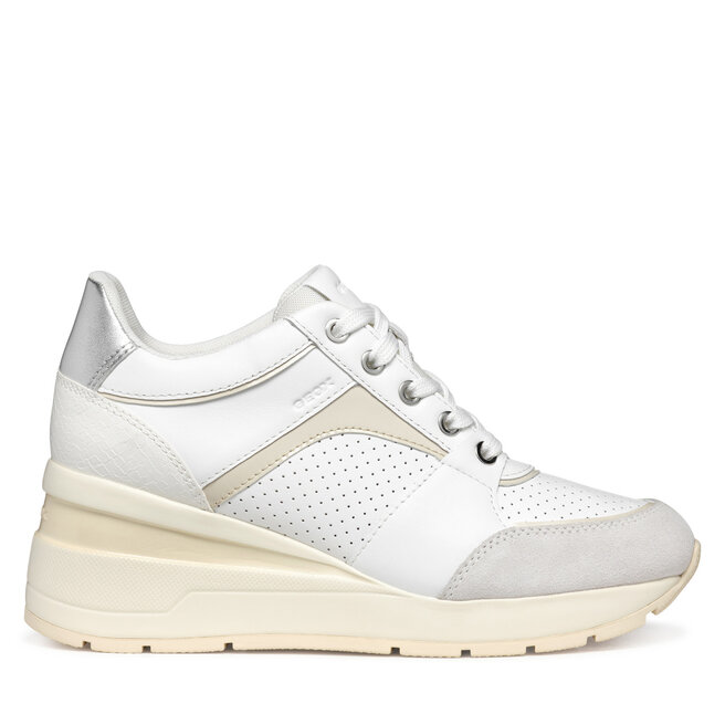 Sneakersy Geox D Zosma D558LA 08522 - Biały
