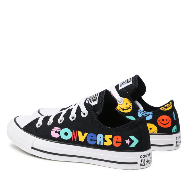 Converse Teniși Converse Ctas Ox 172827C Black/Amarillo/Bold Mandarin