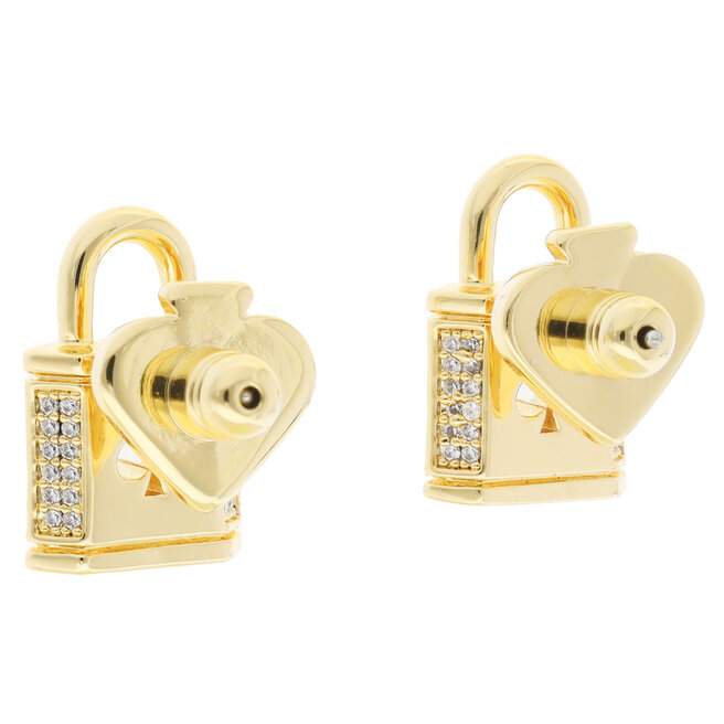 Kate Spade Fülbevaló Kate Spade Lock And Spade K9466 Gold 700