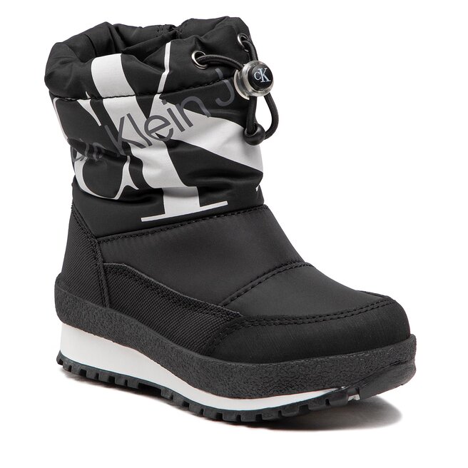 Cizme de zăpadă Calvin Klein Jeans Snow Boot V3X6-80423-1474 M Black 999 999 imagine noua gjx.ro