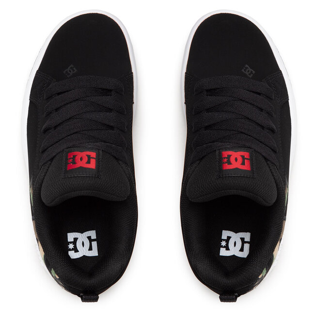 DC Sportcipő DC Court Graffik ADBS100207 Black/Camo Print (0CP)