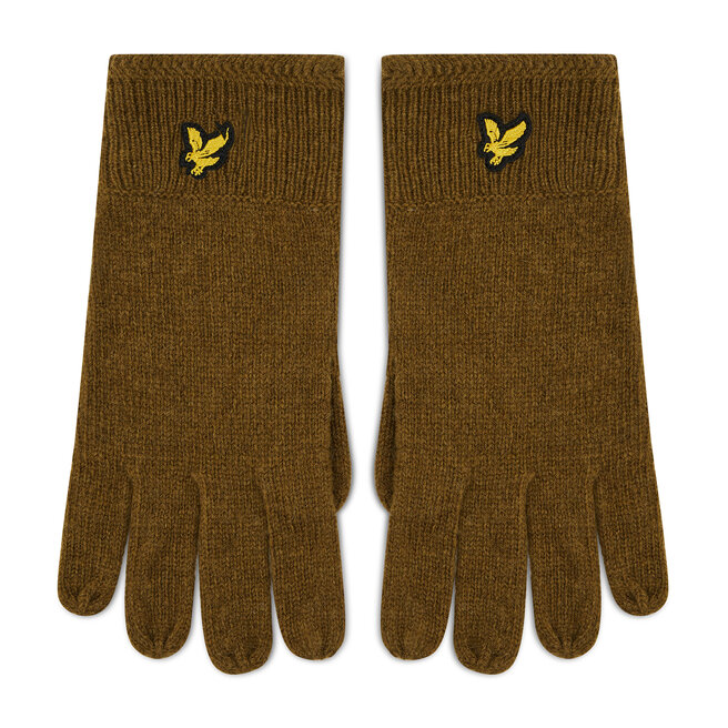 Lyle & Scott Férfi kesztyű Lyle & Scott Racked Rib Gloves GL304CL Olive W485