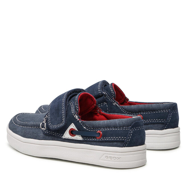 Geox Nizki čevlji Geox J Djrock B. C 255VC 01022 C0735 M Navy/Red