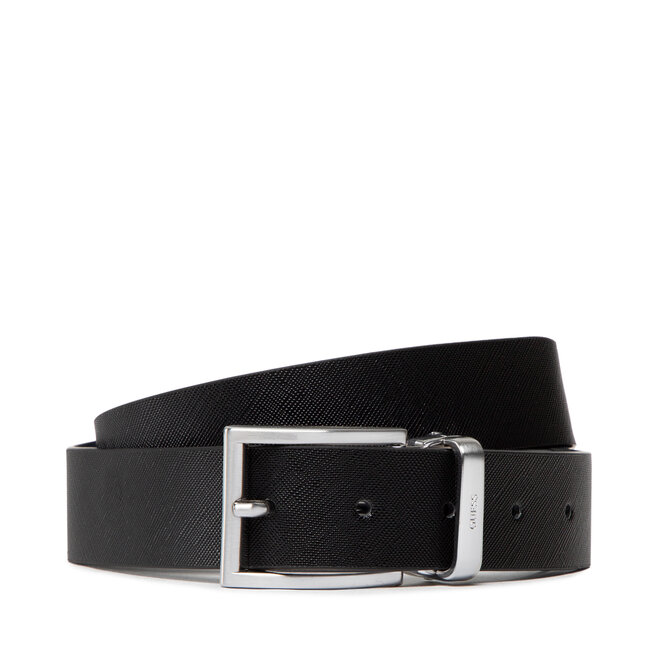 Guess Pánský pásek Guess Adjustable & Revesible Belt BM7545 LEA35 BLA