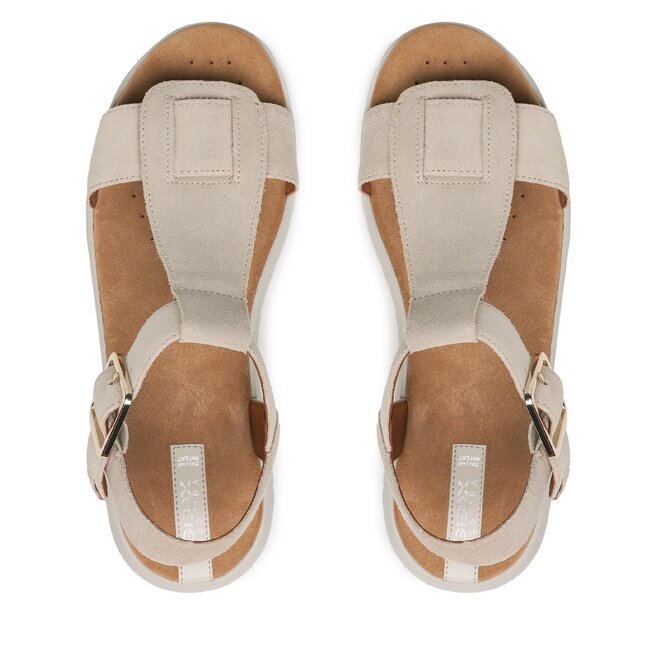Geox Men's D Sandali Zeppa Media Slipper - Breathable Summer Sandal With Ankle Strap
