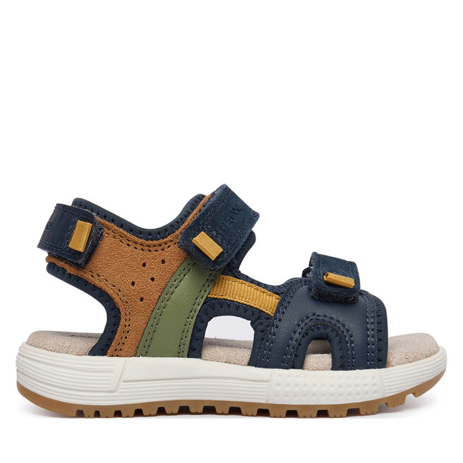 Sandały Geox J Sandal Alben Boy J35AVA 01522 CF42Q M Granatowy - chłopięce