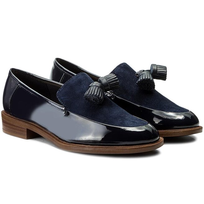 Polobotky Clarks Taylor Spring 261282434 Navy Combi eobuv.cz