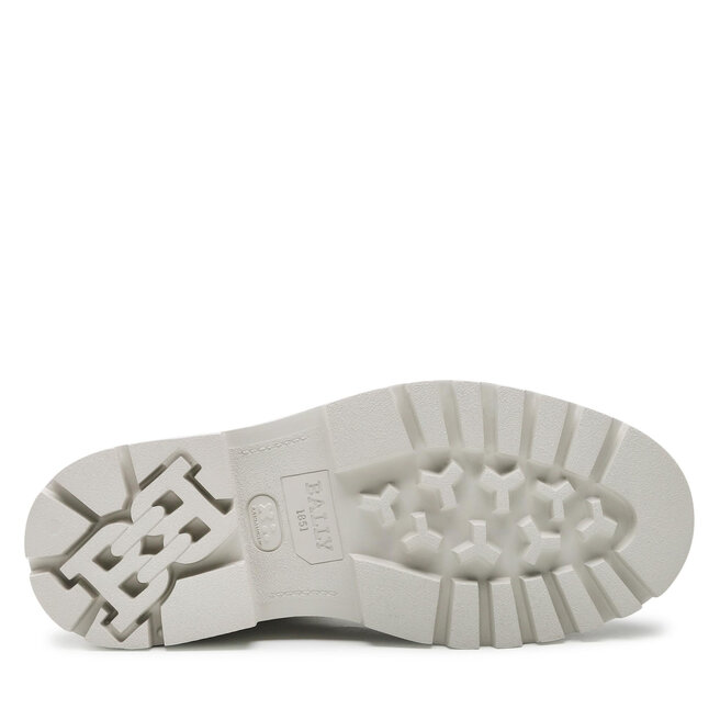 Bally Trappers Bally Gioele Flat 6301558 Dusty White