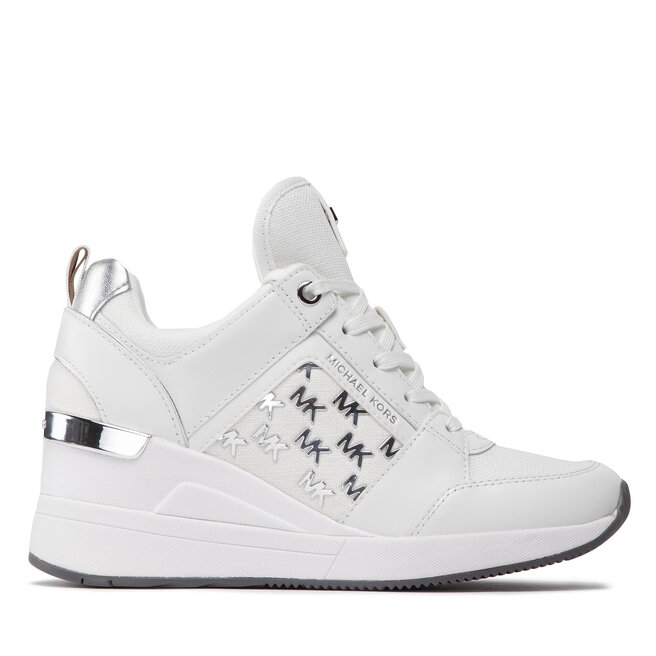 michael kors georgie trainer white