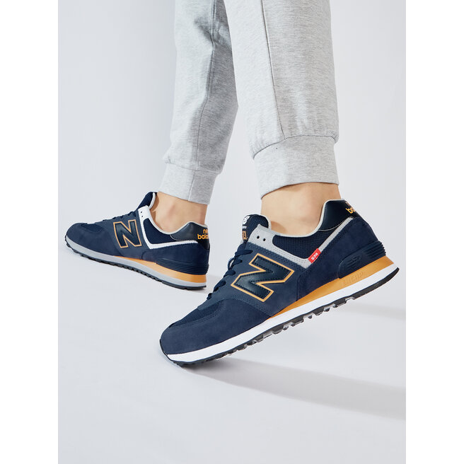 Sneakers New Balance ML574SY2 Dunkelblau | eschuhe.de