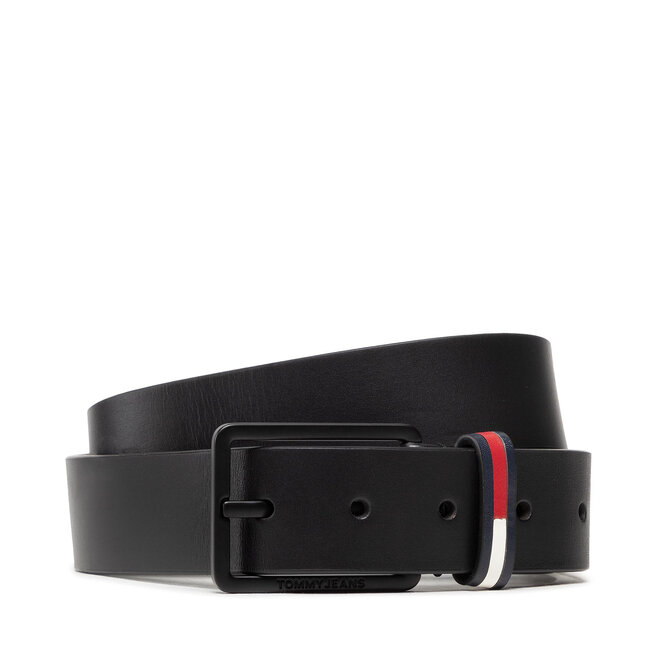 Tommy Jeans Мъжки колан Tommy Jeans Tjm Elevated Leather 3.5 AM0AM09004 BDS