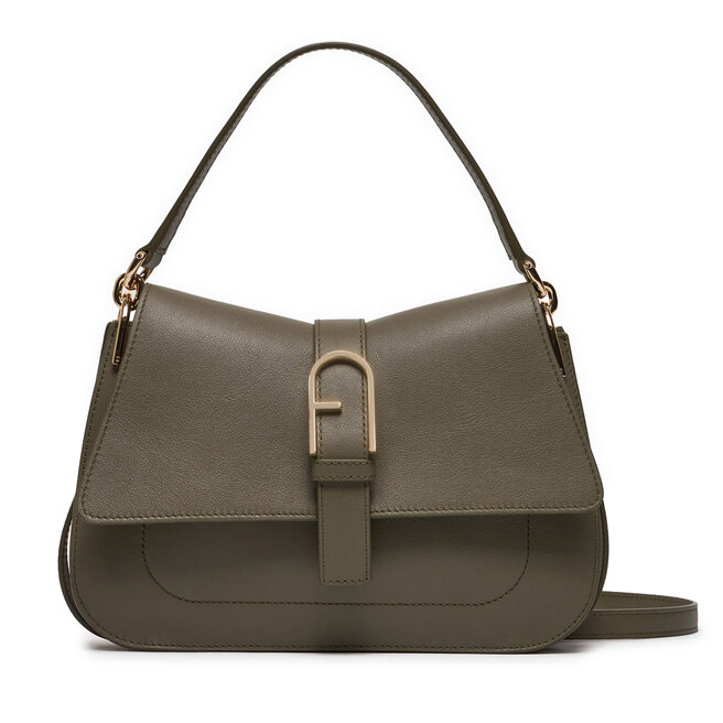 Torebka Furla Flow M Top Handle - Zielony