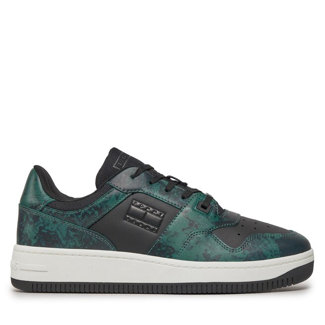 Sneakers Tommy Jeans Tjm Retro Basket Print EM0EM01348 Court Green