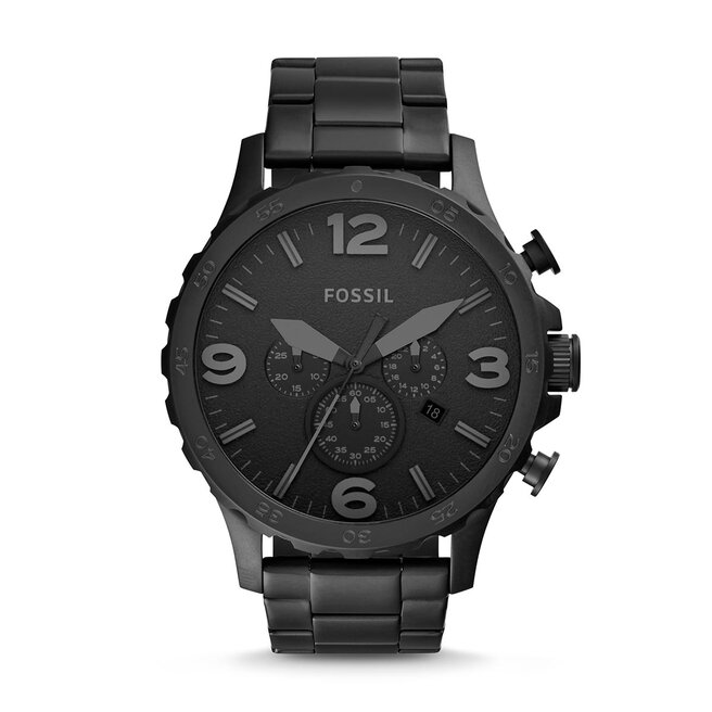 Годинник Fossil Nate JR1401 Black/Black 