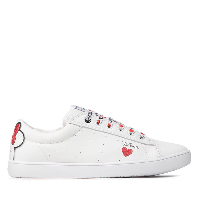 Geox Sneakers Geox J Kathe G. F J25EUF-00085 C0050 S White/Red