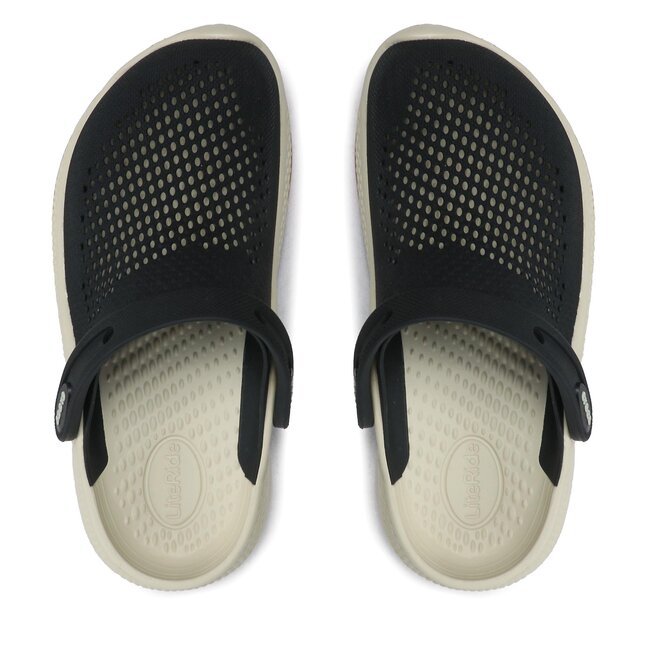 Crocs Pantoletten Crocs Literide 360 Ombre 208281 Black/Multi