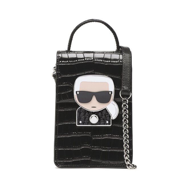 Geantă KARL LAGERFELD 226W3017 Black A999 226W3017 imagine noua gjx.ro