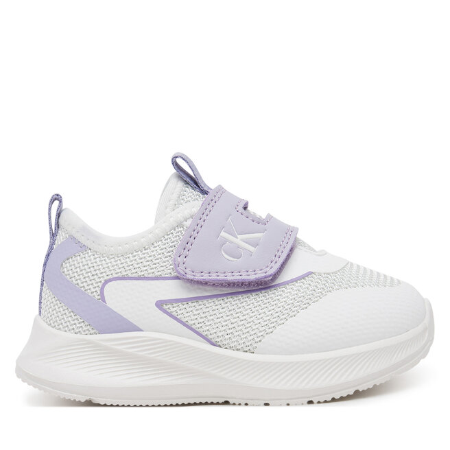Sneakersy Calvin Klein Jeans Low Cut Velcro - M Biały