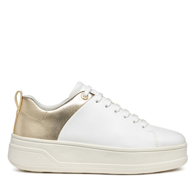 Sneakersy Geox D Spherica Ecub-2 D46WVB 0BCBN - Biały