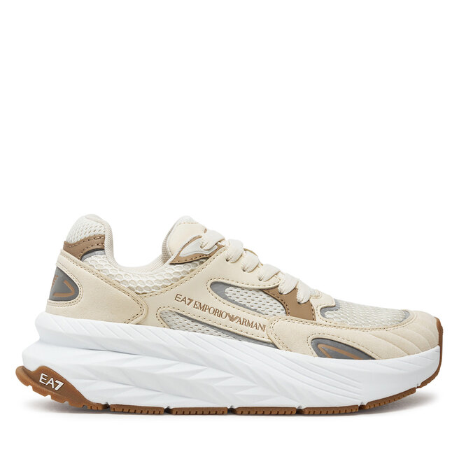 Sneakersy EA7 Emporio Armani X8X178 XK382 - Beżowy
