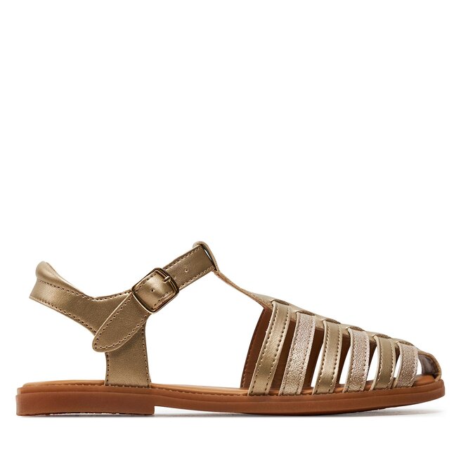 Sandały Geox J Sandal Karly Girl J4535A 0NFQD - D Złoty