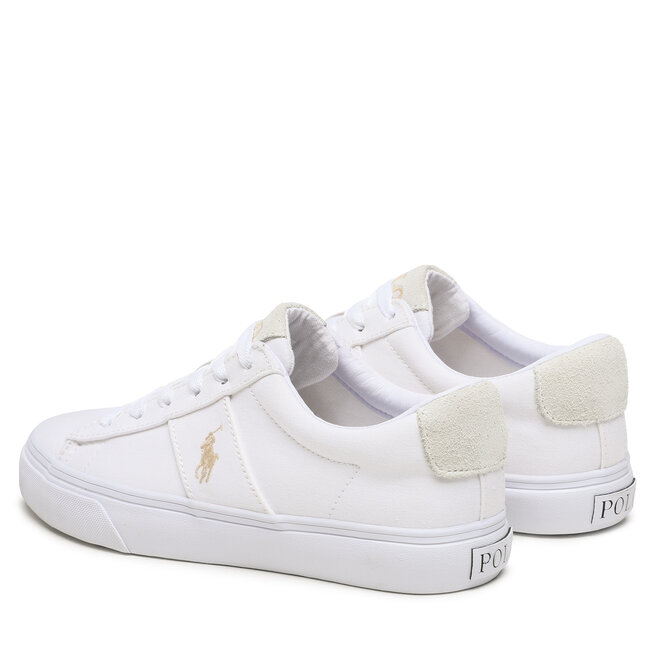 Polo Ralph Lauren Sneakers Polo Ralph Lauren Sayer 816893734002 White/Sand Dune Pp