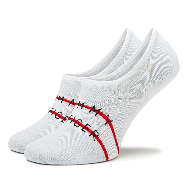Tommy Hilfiger 2 pár férfi bokazokni Tommy Hilfiger 701222189 White 039