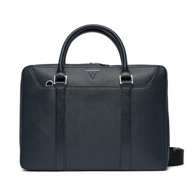 Torba na laptopa Guess HMECSA - Granatowy