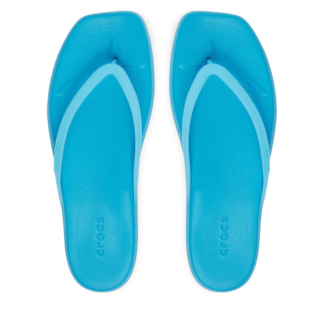 Japonki Crocs Miami Frosted Flip - Niebieski