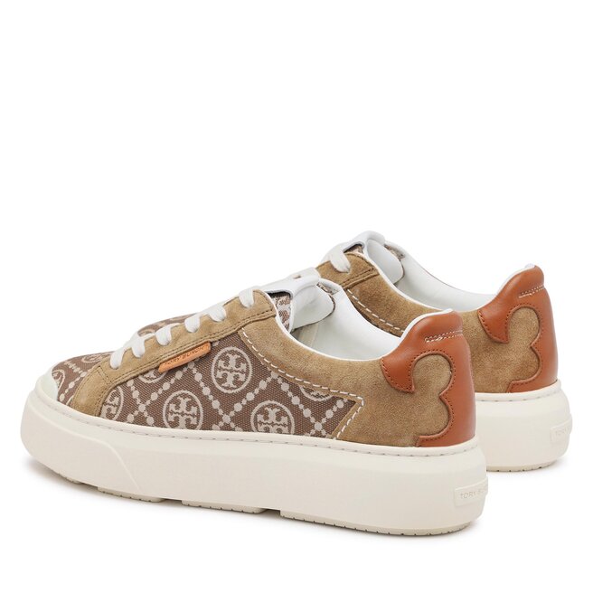 Sneakers Tory Burch Monogram Ladybug 150229 Inverse Hazel/Alce/Bourbon ...