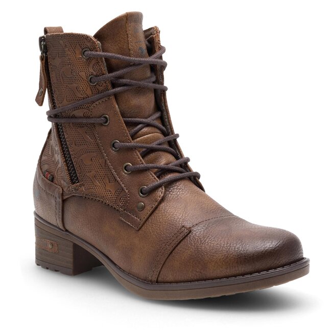 Bottines femme store mustang marron