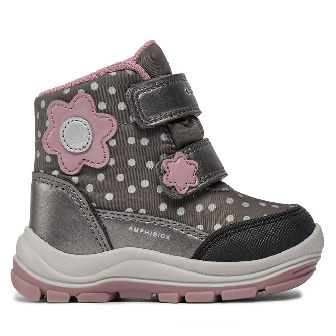 Stivali da neve Geox B Flanfil Girl B Abx B363WB 0MNNF C0952 M Dk