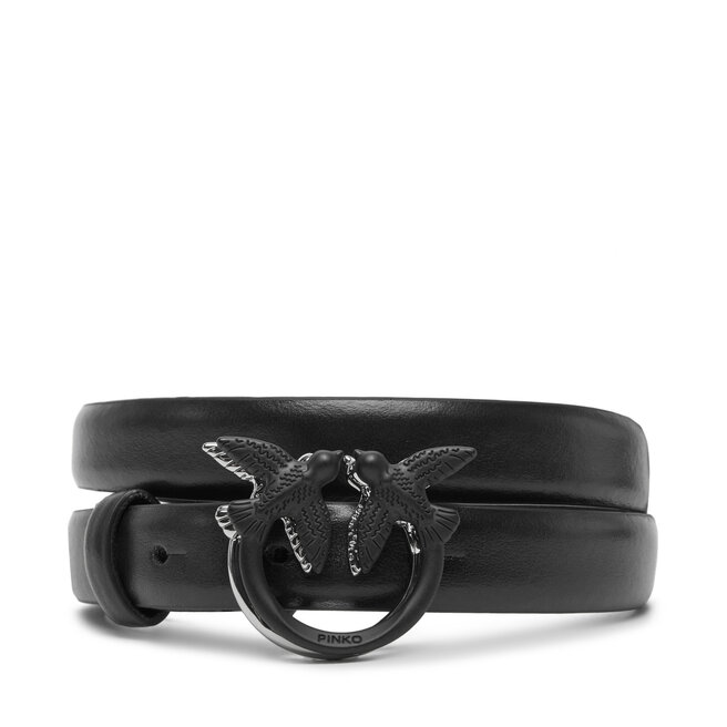 Pasek Damski PINKO Love Berry H2 Belt 20251 PLT1 100143 - Czarny