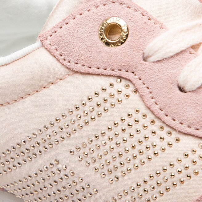Tommy hilfiger sparkle satin city sneaker clearance