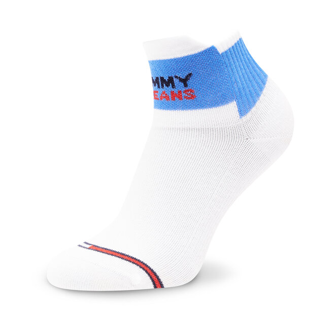 Tommy Jeans Șosete Înalte Unisex Tommy Jeans 701220288 White/Blue 003