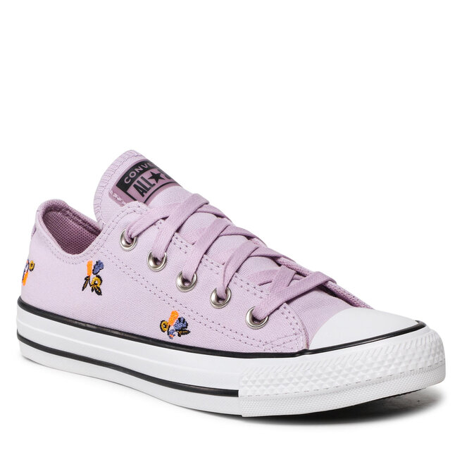 Converse Кецове Converse Ctas Ox A01735C Pale Amethyst/White/Black