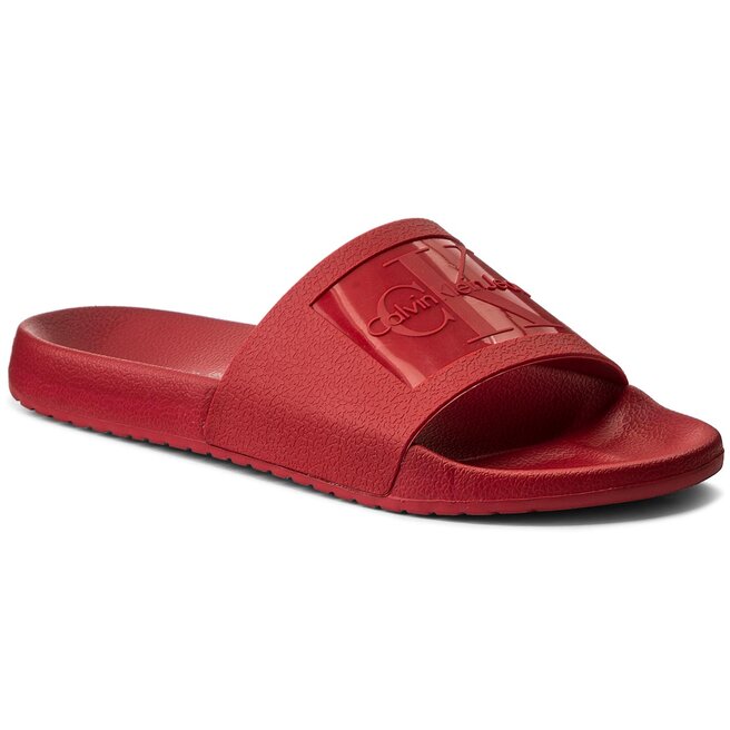 Calvin Klein Jeans Šlepetės Calvin Klein Jeans Vincenzo S0547 Dark Red