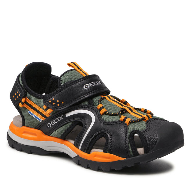 Sandalias J B. J250RB 014ME C0038 D Black/Orange zapatos.es
