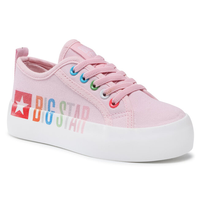 Πάνινα παπούτσια Big Star Shoes HH374152 Pink