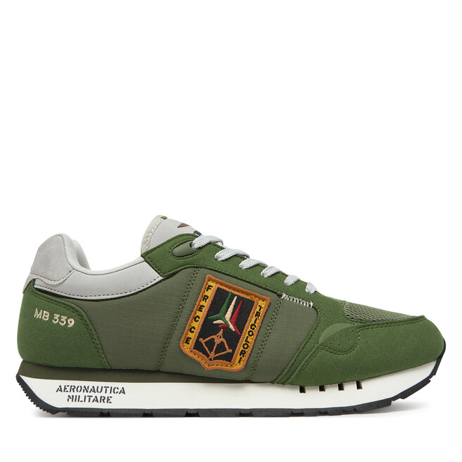Sneakersy Aeronautica Militare - Zielony