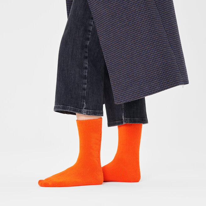 Κάλτσες Ψηλές Unisex Happy Socks ATTER14-2700 Πορτοκαλί