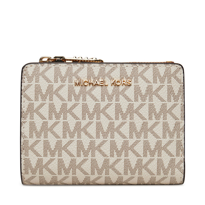 Mały Portfel Damski MICHAEL Michael Kors - Écru