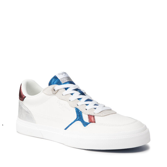 Teniși Pepe Jeans Kenton Wave PLS31236 White 800