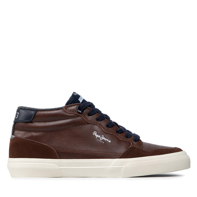 Pepe Jeans Sneakersy Pepe Jeans Kenton Original Low PMS30802 Brown 878
