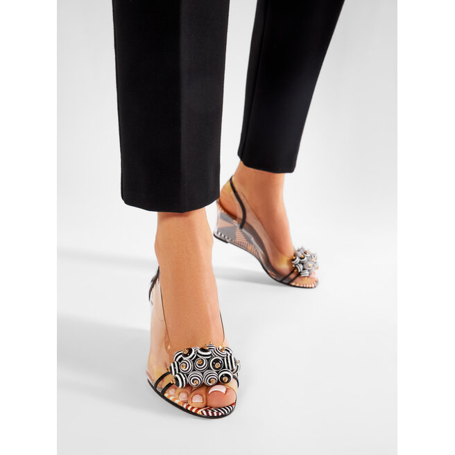 Azurée Sandalen Azurée Malta 5BD Noir 02