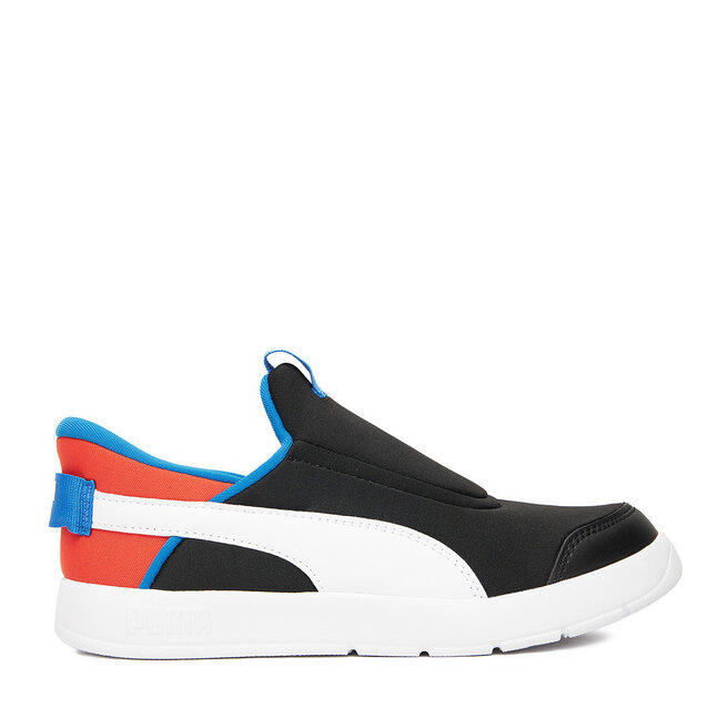 Sneakersy Puma COURTFLEX V3 SLIPTECH PS - Czarny